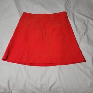 J Crew Corduroy Redish Skirt Women's 2
